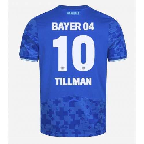 Fotbalové Dres Bayer Leverkusen Malik Tillman #10 Alternativní 2025-26 Krátký Rukáv